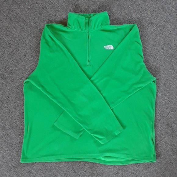 The North Face Other - The North Face XL men's green 1/4 zipper pullover